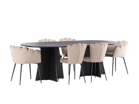 Conjunto de mesas y sillas para comedor 623621
