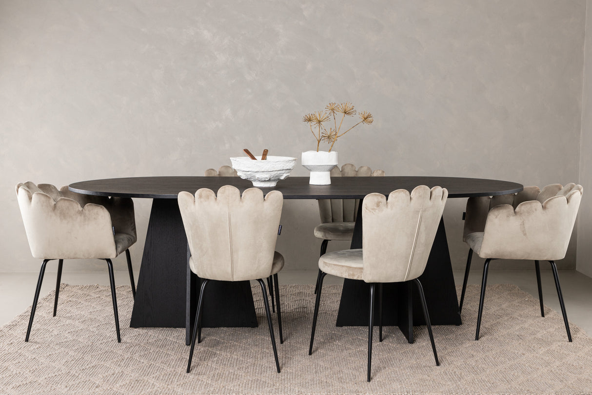 Conjunto de mesas y sillas para comedor 623621
