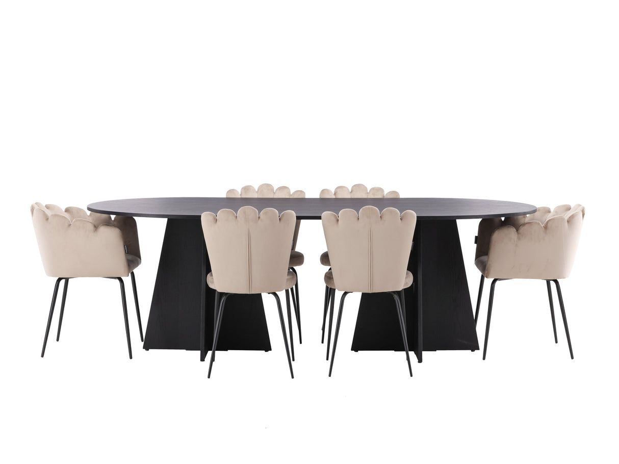 Conjunto de mesas y sillas para comedor 623621