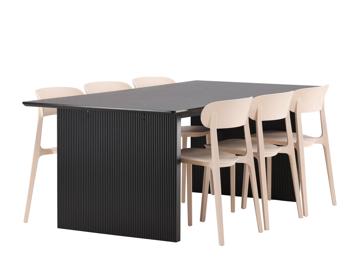 Conjunto de mesas y sillas para comedor 623689