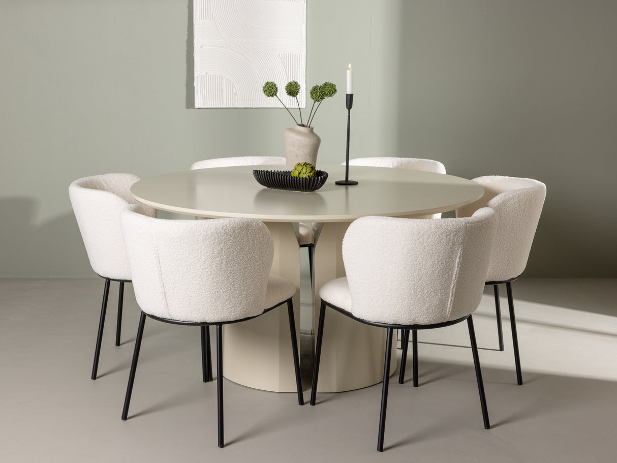 Conjunto de mesas y sillas para comedor 623783