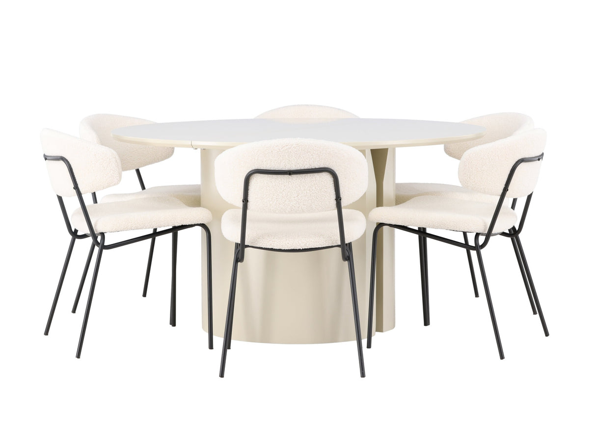 Conjunto de mesas y sillas para comedor 623807
