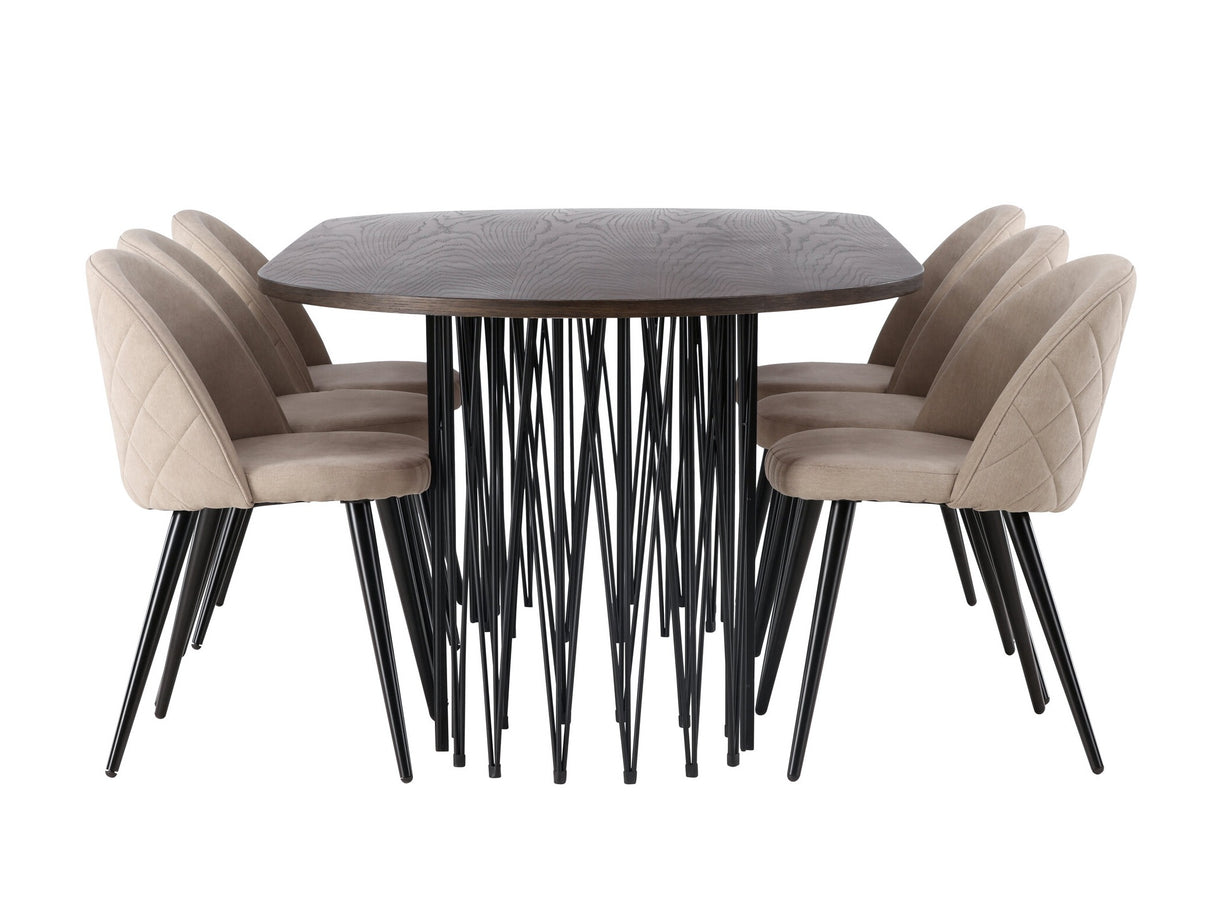 Conjunto de mesas y sillas para comedor 623845