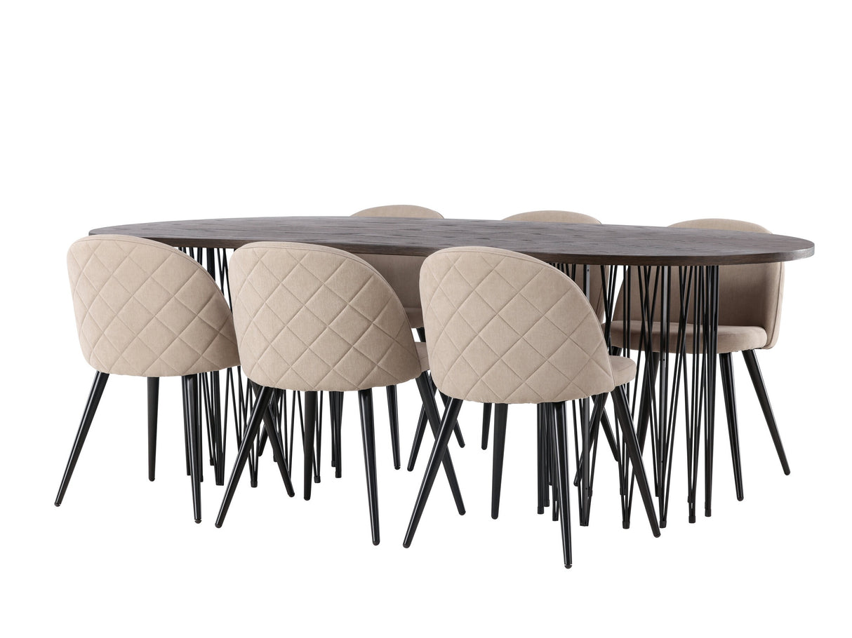 Conjunto de mesas y sillas para comedor 623845