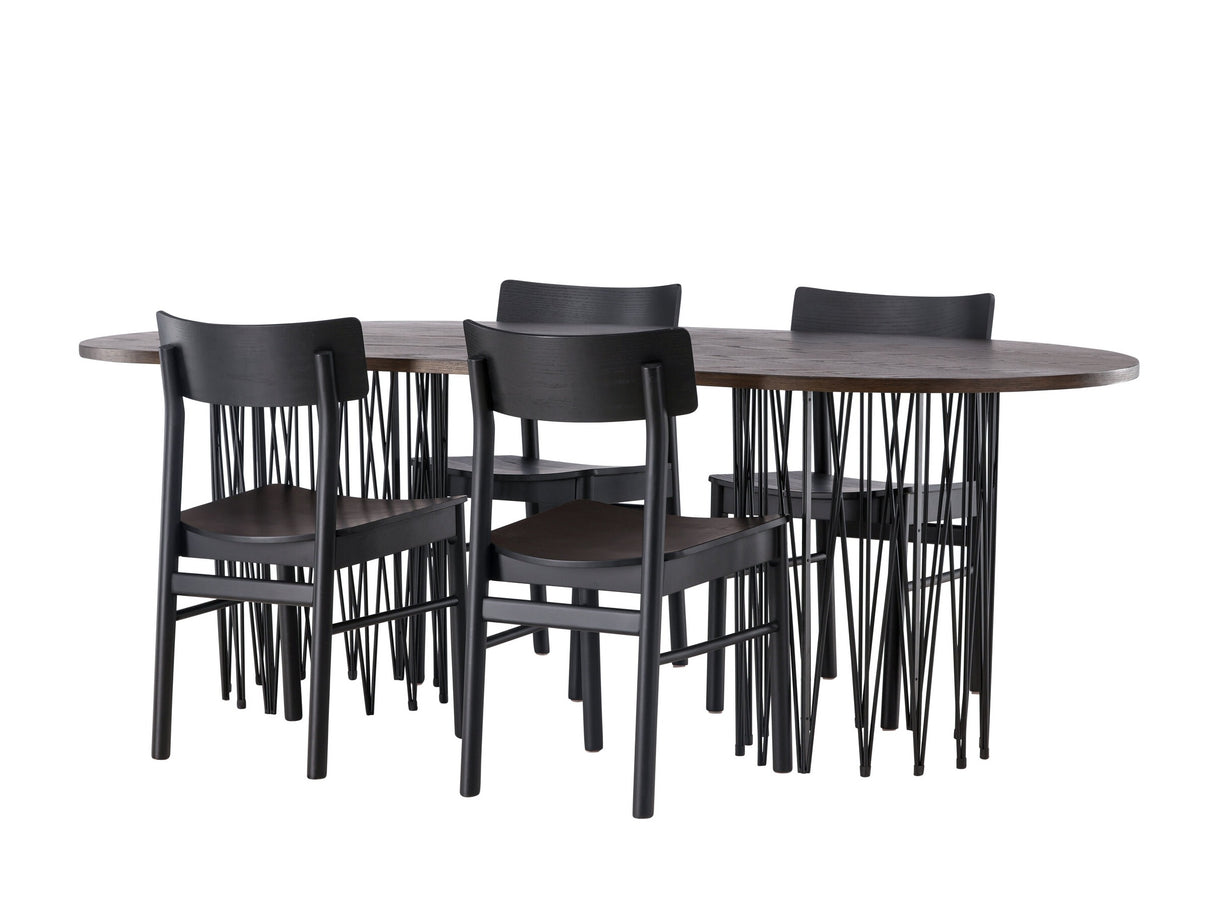 Conjunto de mesas y sillas para comedor 623847
