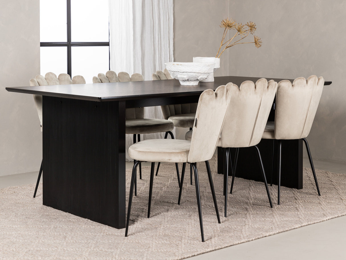 Conjunto de mesas y sillas para comedor 623855
