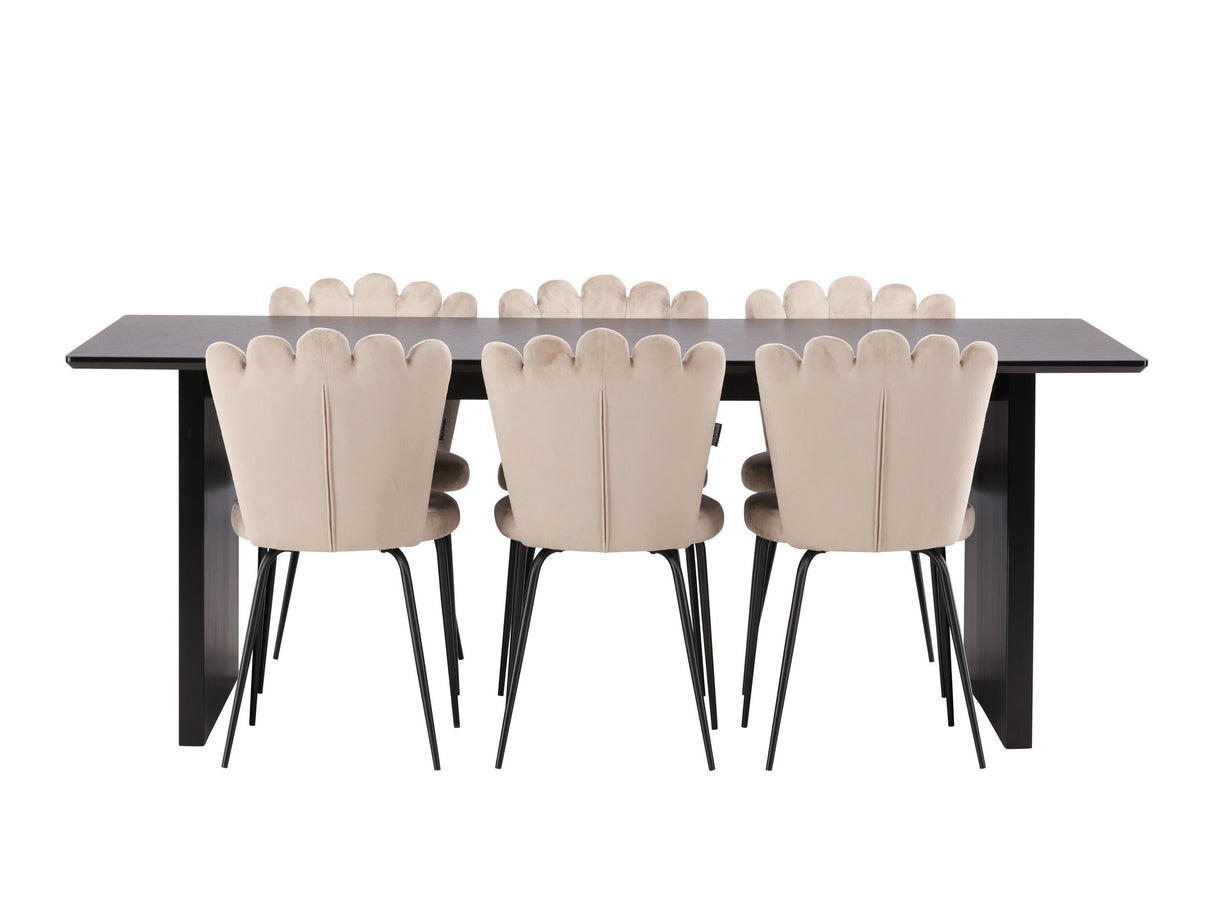 Conjunto de mesas y sillas para comedor 623855