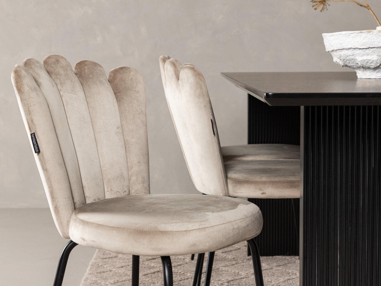 Conjunto de mesas y sillas para comedor 623855