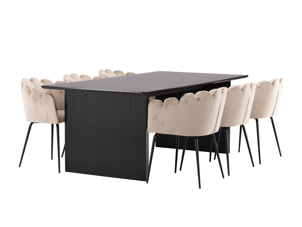 Conjunto de mesas y sillas para comedor 623857
