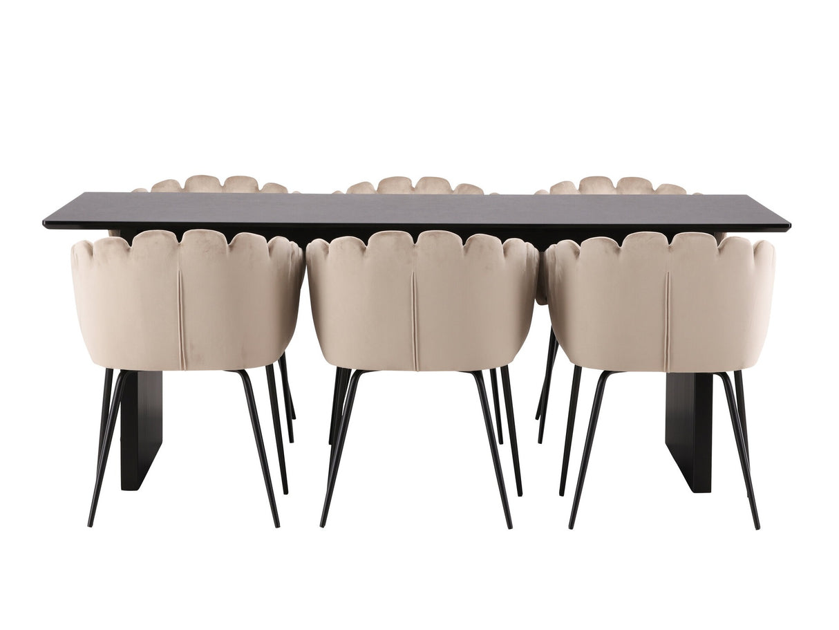 Conjunto de mesas y sillas para comedor 623857