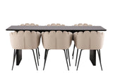Conjunto de mesas y sillas para comedor 623857