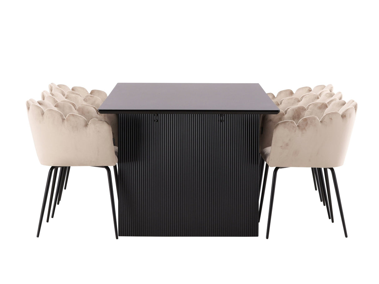 Conjunto de mesas y sillas para comedor 623857