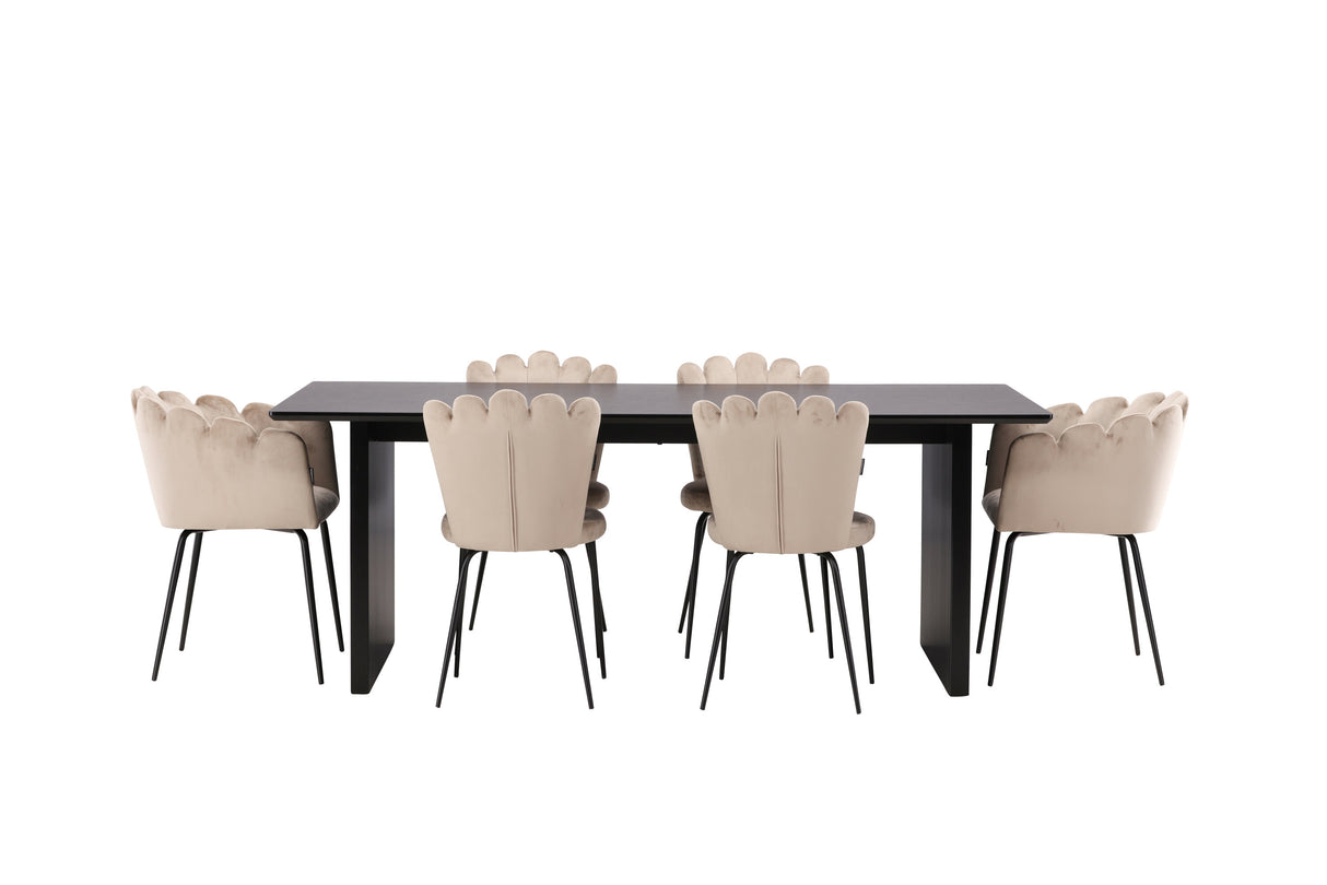 Conjunto de mesas y sillas para comedor 623858