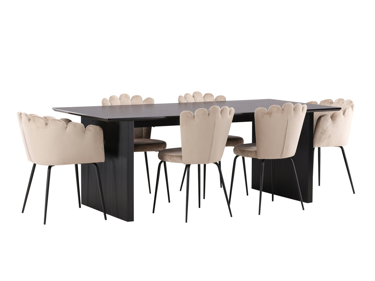 Conjunto de mesas y sillas para comedor 623858