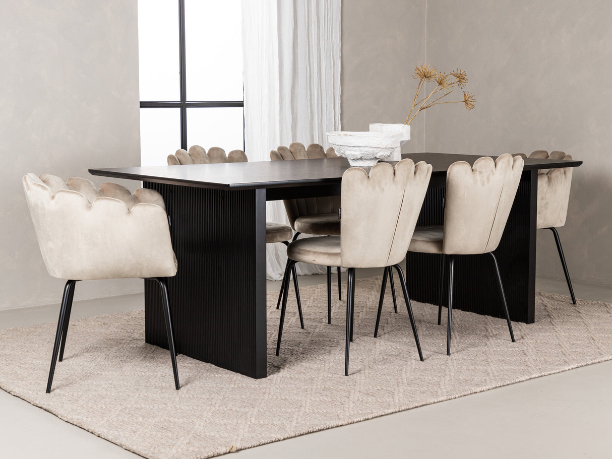 Conjunto de mesas y sillas para comedor 623858