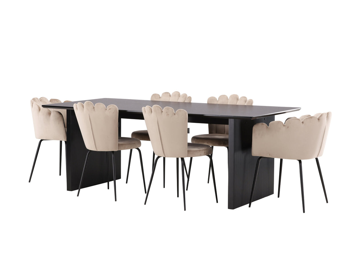 Conjunto de mesas y sillas para comedor 623858