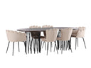 Conjunto de mesas y sillas para comedor Dallas 5122