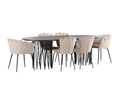 Conjunto de mesas y sillas para comedor 623861