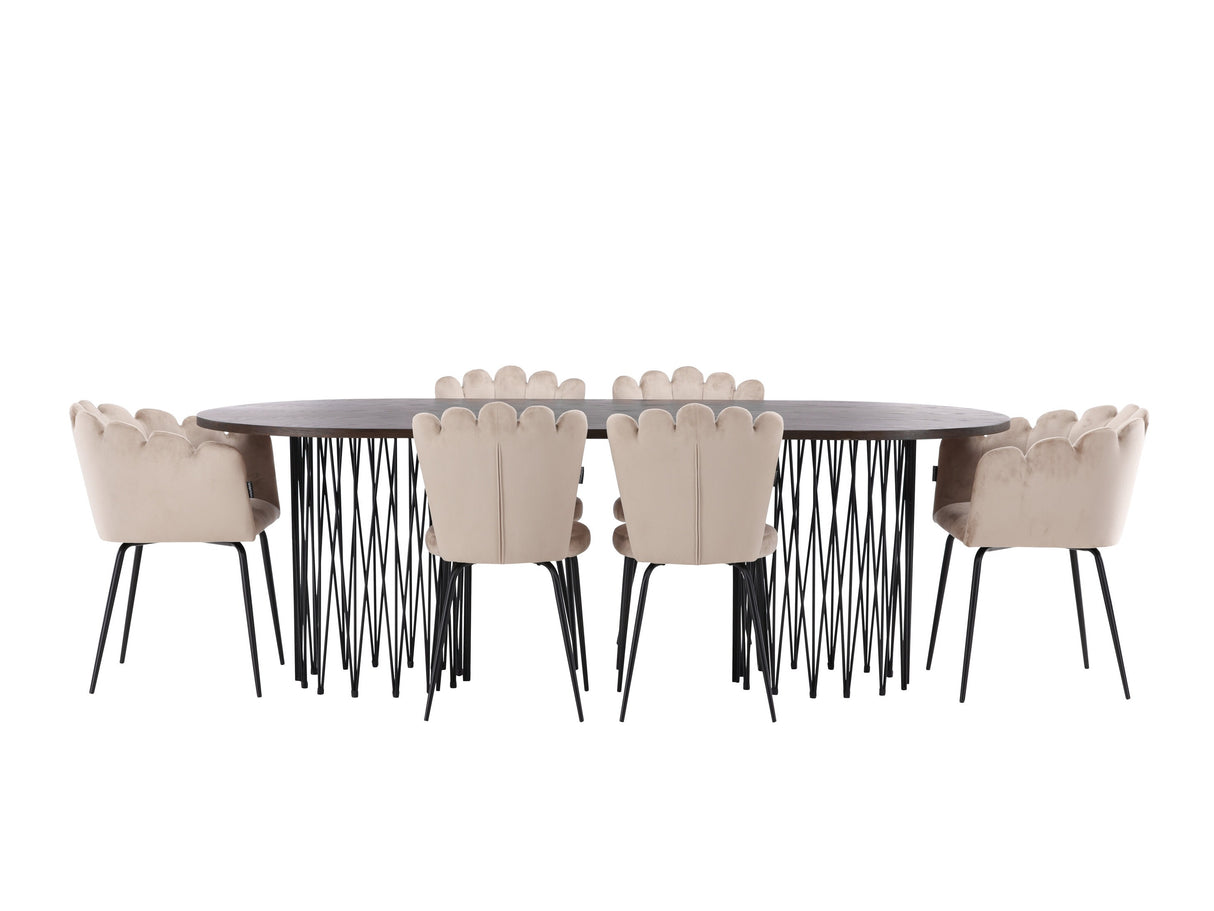 Conjunto de mesas y sillas para comedor 623861