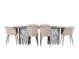 Conjunto de mesas y sillas para comedor 623861