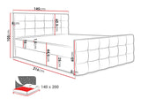 Cama continental 372655