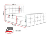 Cama continental 372655