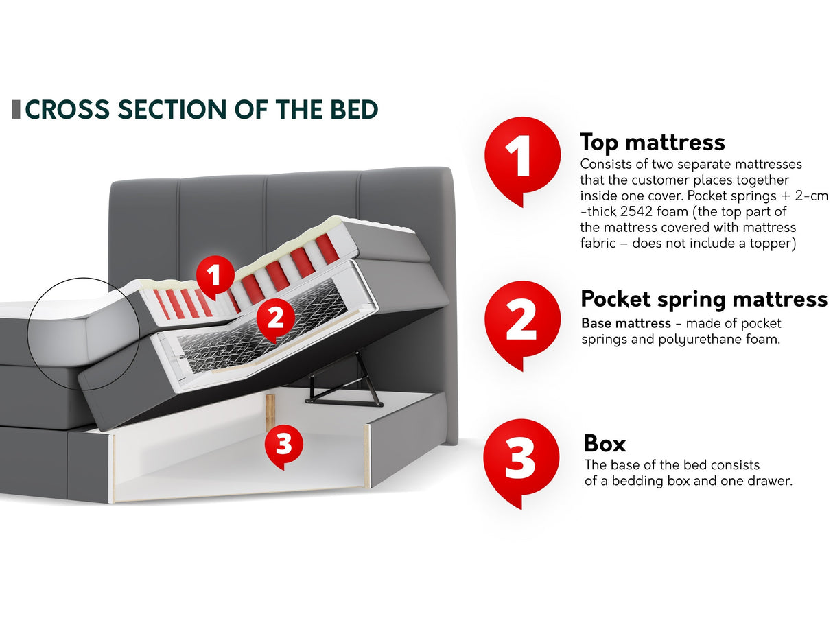 Cama continental 596997