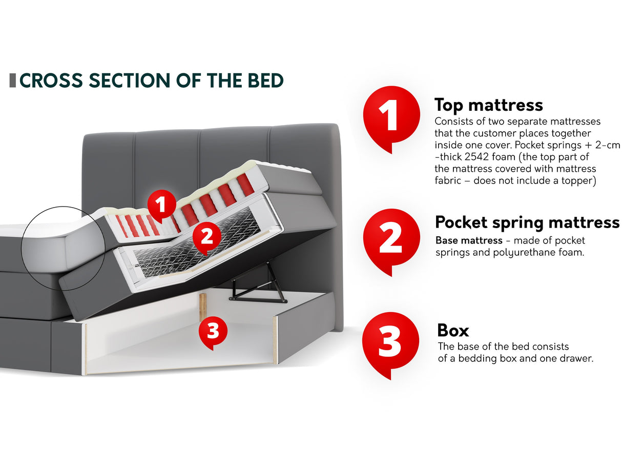Cama continental 596997