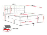 Cama continental 320882