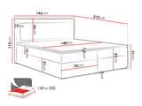 Cama continental 180929