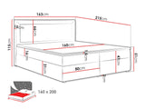 Cama continental 180929