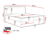 Cama continental 180929