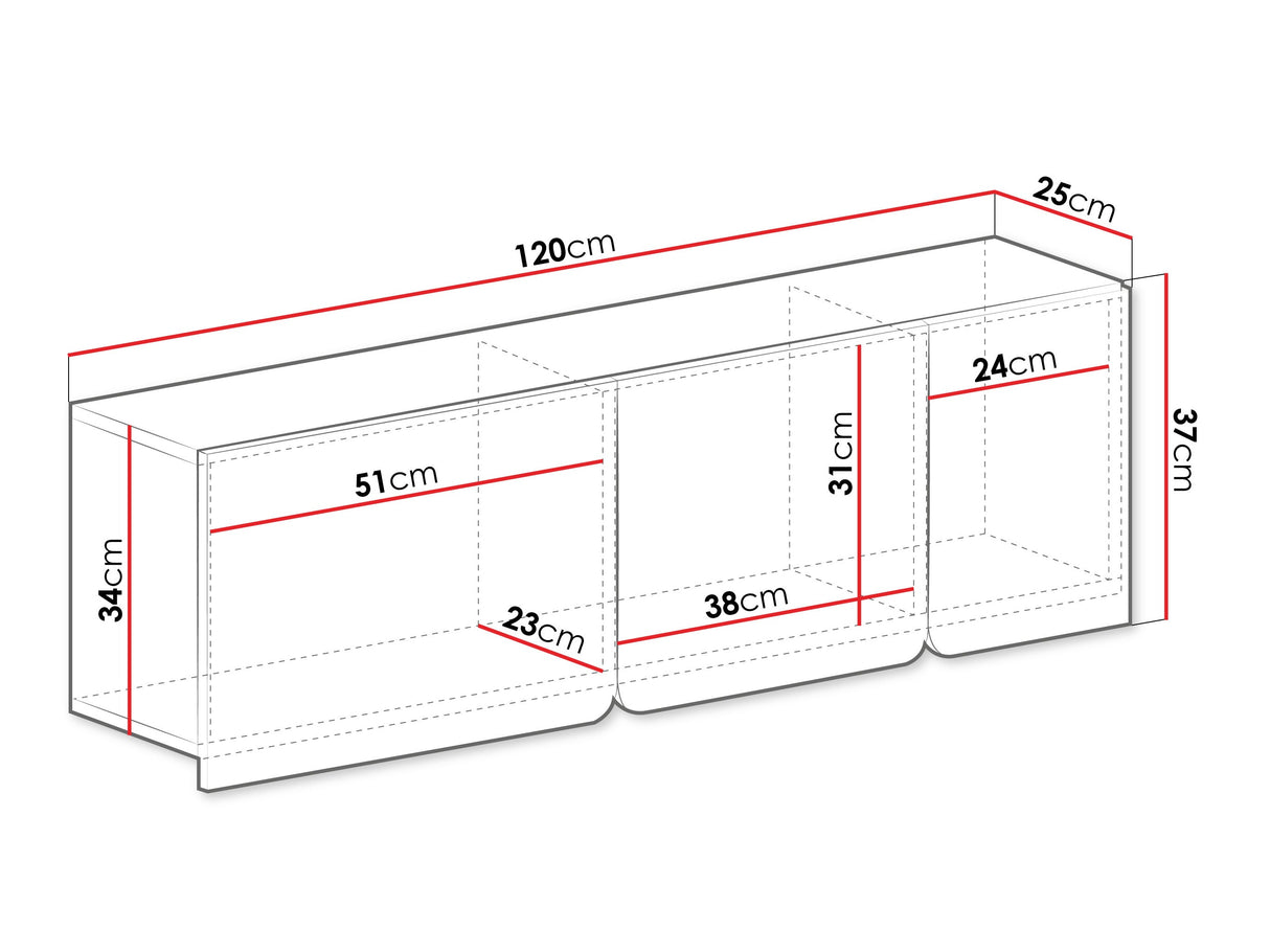 Armario de pared 629759