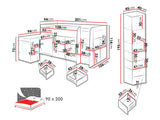 Conjunto de dormitorio infantil 630037