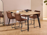 Conjunto de mesas y sillas para comedor 630100