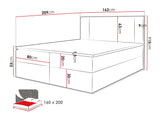 Cama continental 629505