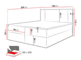 Cama continental 629505