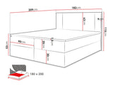 Cama continental 629505