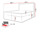 Cama continental 629463