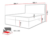 Cama continental 629463