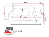 Sofá cama 63204