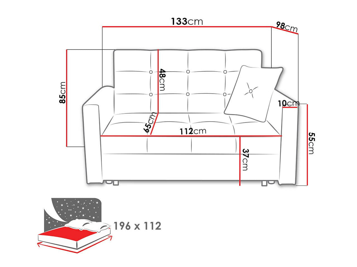 Sofá cama 631016