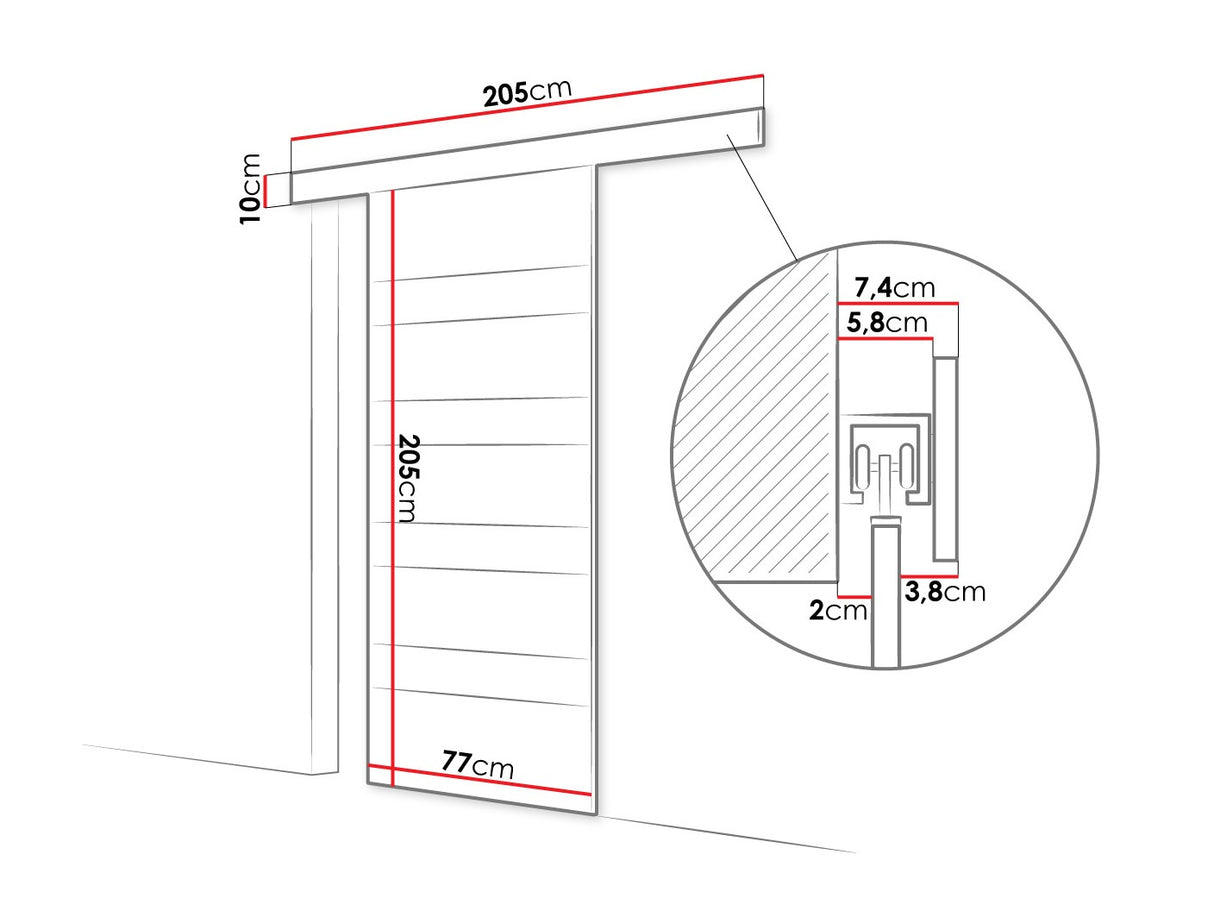 Puerta corredera 505059