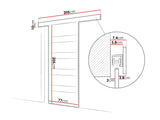 Puerta corredera 505059