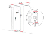 Puerta corredera 505075