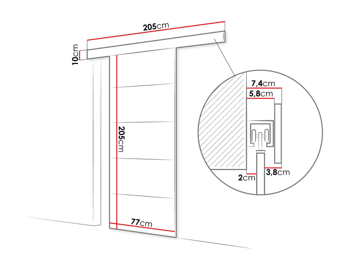 Puerta corredera 505088