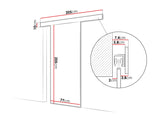 Puerta corredera 505100
