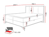 Cama continental 632606