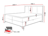 Cama continental 632606