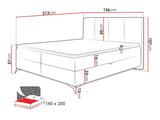 Cama continental 632606